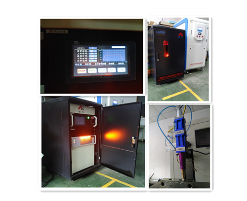 制造部自主研發組裝光纖連續激光焊接機順利上線