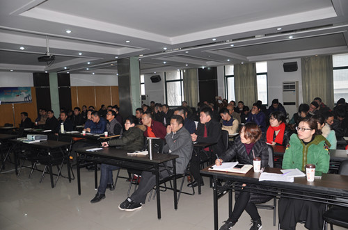 二月公司開展2017年第一次全體業務員培訓