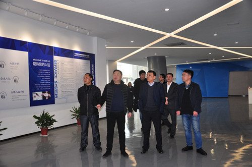 江西省掛職領導調研物聯網產業園