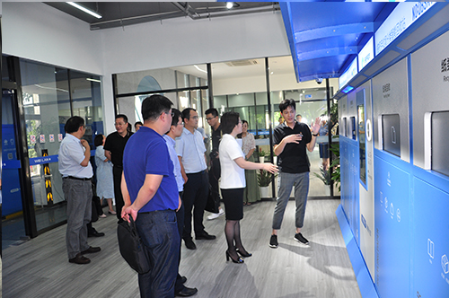 丁書記調研柯力物聯網產業園企業
