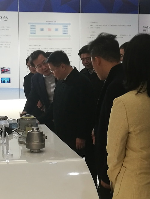 省委副書記、市委書記鄭柵潔蒞臨柯力傳感調研