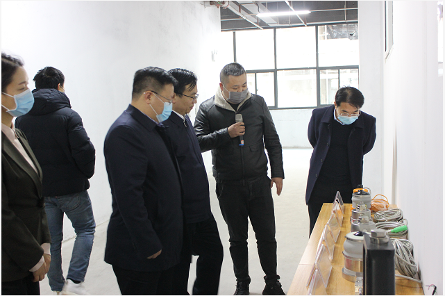 河南省工信廳廳長一行蒞臨鄭州柯力調研考察