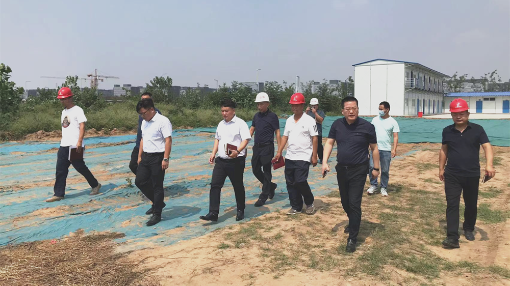 集團總裁柯建東蒞臨鄭州柯力視察工作