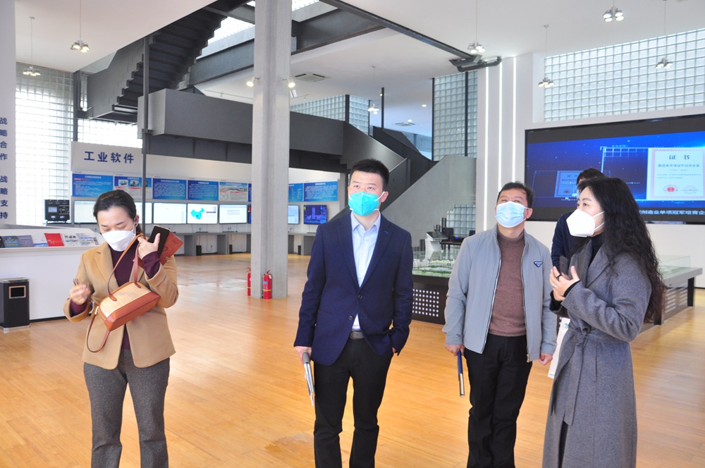 深圳市光明區投資促進服務中心一行蒞臨柯力開展項目合作交流